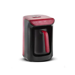 Karaca Hatır Kaffeemaschine mit Röstfunktion Rot, 535W