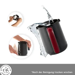 Karaca Hatır Kaffeemaschine mit Röstfunktion Rot, 535W