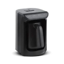Karaca Hatır Kaffeemaschine mit Röstfunktion Shiny Black, 535 W