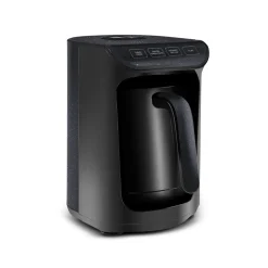 Karaca Hatır Koz Milky Türkische Kaffeemaschine, Glänzend Schwarz