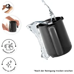 Karaca Hatır Milky Türkische Kaffeemaschine Anthrazit