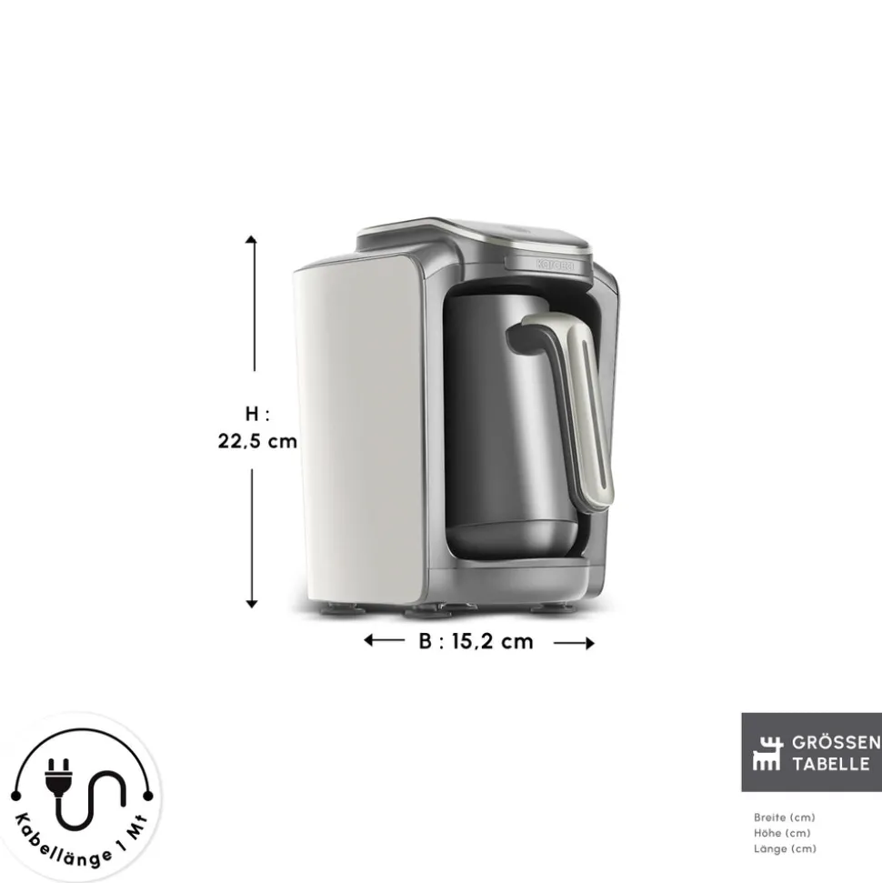 Karaca Hatır Neo Türkische Kaffeemaschine – Starlight