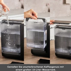 Karaca Hatır Perfetto Espresso und Türkischer Kaffee Maschine INOX