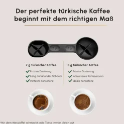 Karaca Hatır Plus Mod 5 in 1 Essential Kaffeemaschine Rosie Braun, 1385W