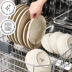 Karaca Hekka 6 Personen Geschirrset, 18 Teilig