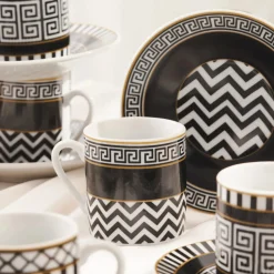 Karaca Helenistik für 6 Personen Kaffeetasse, 80 ml