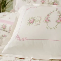 Karaca Home Alfia Powder Einzel Bettbezug Set, Baumwolle