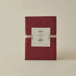 Karaca Home Belle Saum Tischdecke Bordeaux