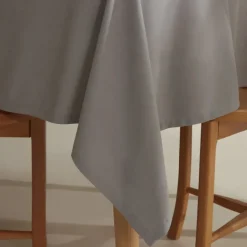 Karaca Home Belle Saum Tischdecke Grau