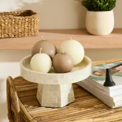 Karaca Home Carrie Stehender Dekorativer Teller 22x13 cm