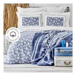 Karaca Home Celerina Blau 2 Pers. Bettwäsche-Set