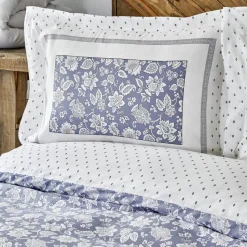 Karaca Home Celerina Blau 100% Baumwolle Einzel Bettbezug Set