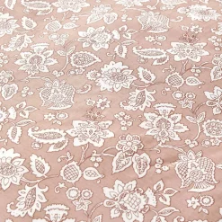 Karaca Home Celerina Rosa 100% Baumwolle Einzel Bettbezug Set