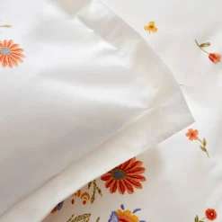 Karaca Home Clarice 100% Baumwolle Doppelbett Duvet-Pike Set Multicolor