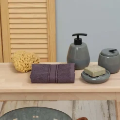 Karaca Home Daily Soft Anthracite 100% Cotton Towel 30x50 cm