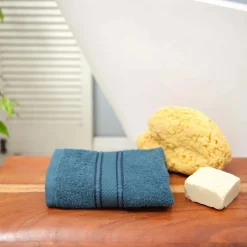 Karaca Home Daily Soft Dunkel Petrol 100% Baumwollhandtuch 30x50 cm