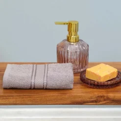 Karaca Home Daily Soft Grau 100% Baumwolle Handtuch 30x50 cm