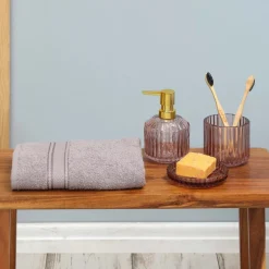 Karaca Home Daily Soft Gray 100% Baumwolle Handtuch 50x90 cm