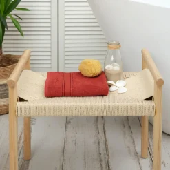 Karaca Home Daily Soft Rot 100% Baumwolle Handtuch 50x90 cm