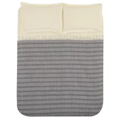 Karaca Home Destina Marineblau Bettdecke für zwei Personen