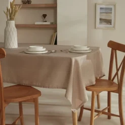 Karaca Home Elizabeth Tischdecke Beige, 140 x 200 cm