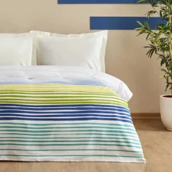 Karaca Home Elvis 100% Baumwolle Doppelbett Einzelbettdecke Multicolor