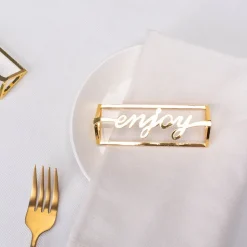 Karaca Home Enjoy 2 Teilig Serviettenring