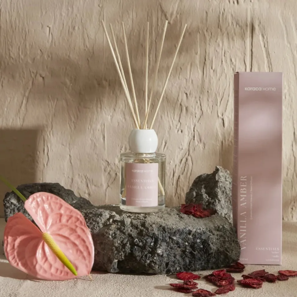 Karaca Home Essentials Vanilla Amber Raumduft mit Stäbchen 100 ml