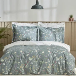 Karaca Home Evergreen Einzelbettbezug Set, Grün