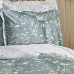 Karaca Home Evergreen Einzelbettbezug Set, Grün