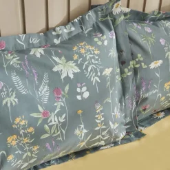 Karaca Home Evergreen Einzelbettbezug Set, Grün