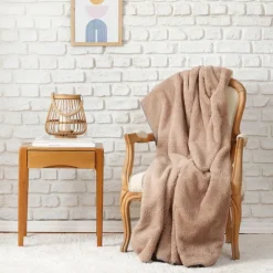 Karaca Home Faye Beige TV-Decke 115x160 cm