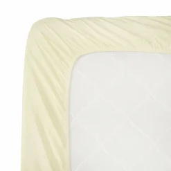 Karaca Home Gekämmtes Spannbettlaken Einzeln Gelb