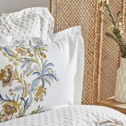 Karaca Home Indra 100% Baumwolle Einzel Bettbezug Set Gelb