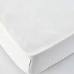 Karaca Home Jersey Fitted Bed Sheet White 70x140 cm + 20 cm Öko-Tex Zertifiziert