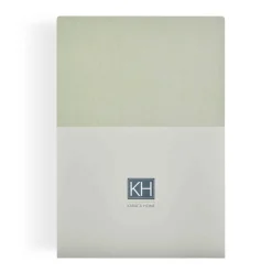 Karaca Home Jersey Fitted Bettlaken Olivgrün (100x200 cm) Öko-Tex Zertifiziert
