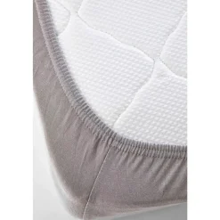 Karaca Home Jersey Fitted Bettlaken Grau (160x200 cm) Öko-Tex Zertifiziert
