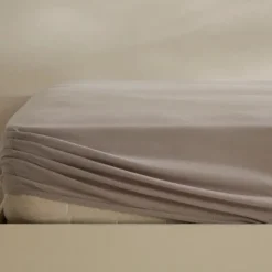 Karaca Home Jersey Spannbettlaken, 160x200+30 cm, Grau