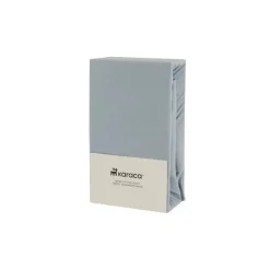 Karaca Home Jersey Spannbettlaken, 140x200+30 cm, Blau