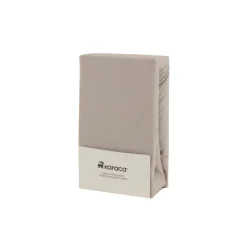 Karaca Home Jersey Spannbettlaken, 140x200+30 cm, Grau