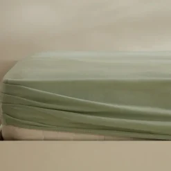 Karaca Home Jersey Spannbettlaken, 100x200+30cm, Mint