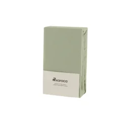 Karaca Home Jersey Spannbettlaken, 180x200+30cm, Mint