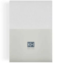Karaca Home Jersey Spannbetlaken weiß 90x200 cm + 30 cm Öko-Tex zertifiziert