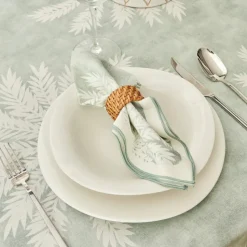 Karaca Home Juno 2er Set Serviette 40x40 cm Mint