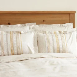 Karaca Home Keira 100% Baumwolle Bettwäsche-Set Beige