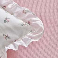 Karaca Home Lidya 100% Baumwolle Doppelbettdecken-Set - Puder