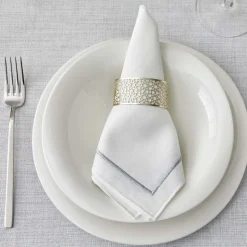 Karaca Home Linen Silber 13-teiliges Tischtuch-Set