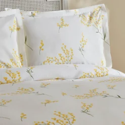 Karaca Home Loretta 100% Baumwolle Einzelbett-Piké-Set, Gelb