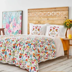 Karaca Home Parlin Fuchsia Doppelter Bettbezug aus 100% Baumwolle