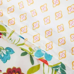 Karaca Home Parlin Fuchsia Doppelter Bettbezug aus 100% Baumwolle